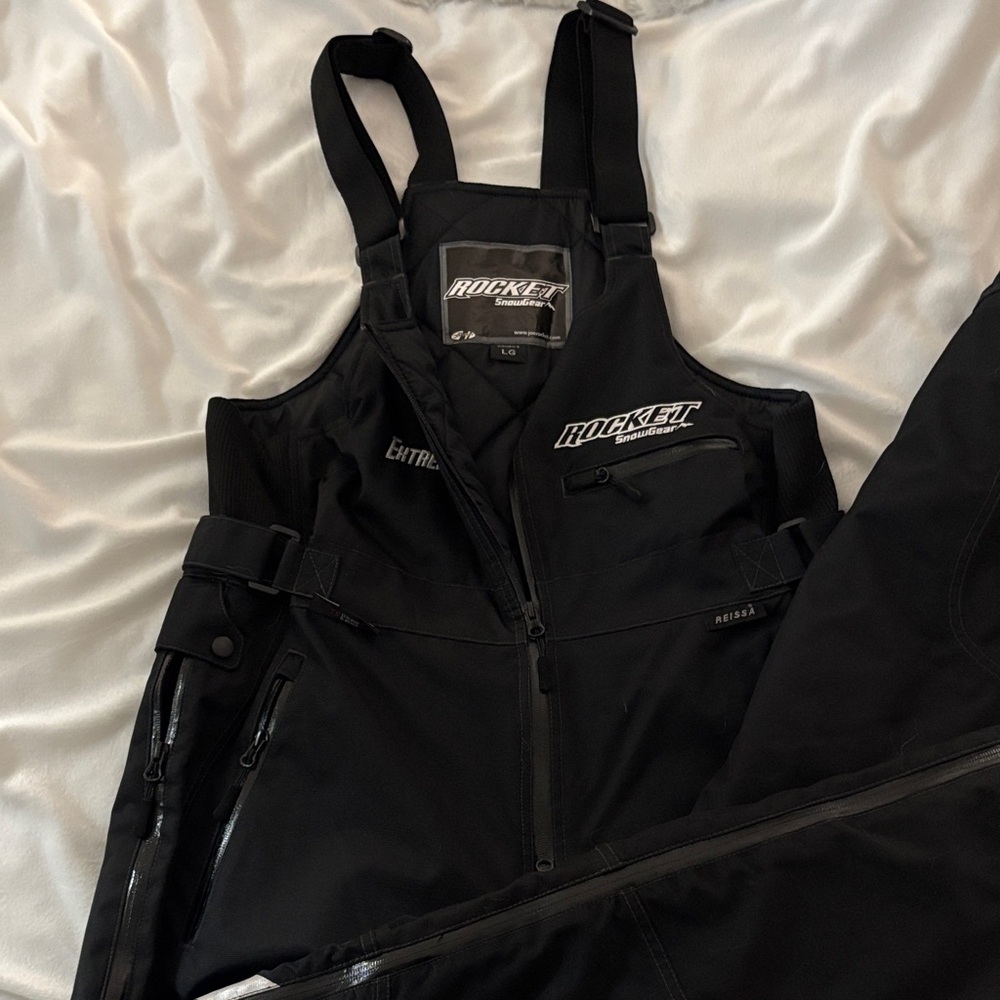 Black Rocket SnowGear Overall Snow  Pants